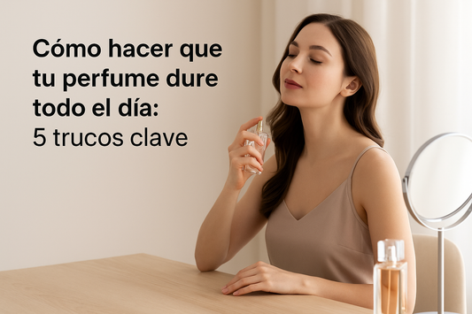 Cómo hacer que tu perfume dure todo el día: 5 trucos clave